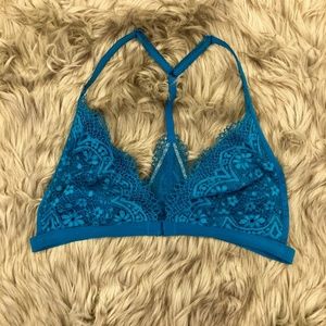 NWOT Victoria's Secret Teal Lace Bralette